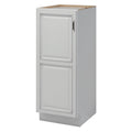 Sunny Wood Riley 48 Wood Floor Standing Bathroom Linen Tower Bottom