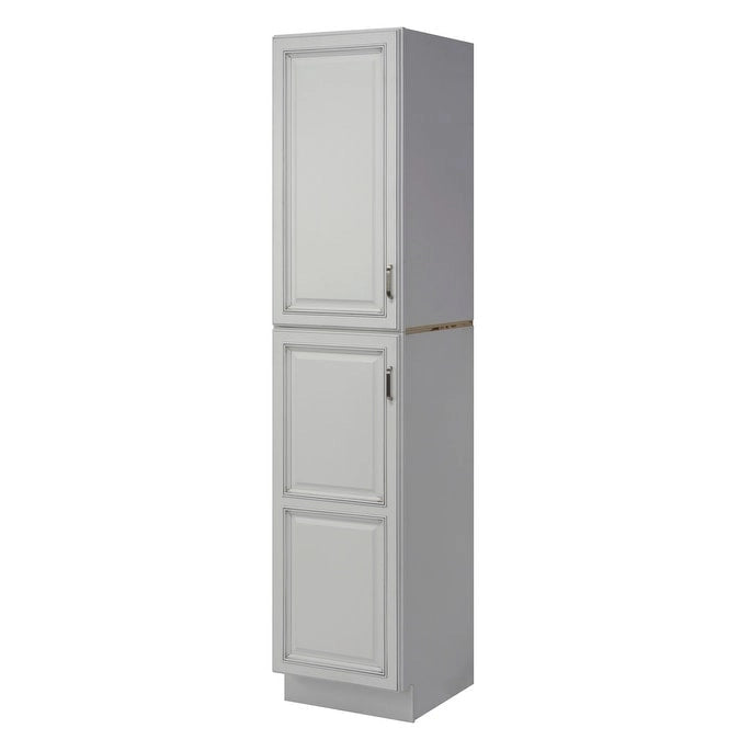 48" Wood Floor Standing Bathroom Linen Tower Bottom