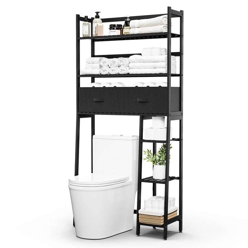 Over the Toilet Storage Cabinet - 11.81D x 32.68W x 67.72H