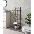 5 Tier Storage Shelf Unit, Black