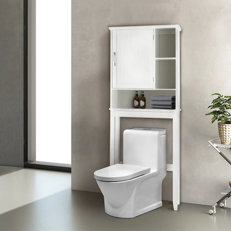 Over-the-Toilet Cabinet, White