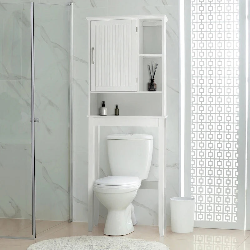 Over-the-Toilet Cabinet, White