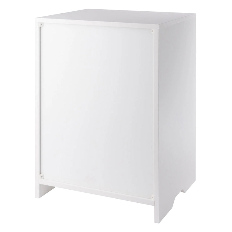1-Drawer Storage Cabinet, White
