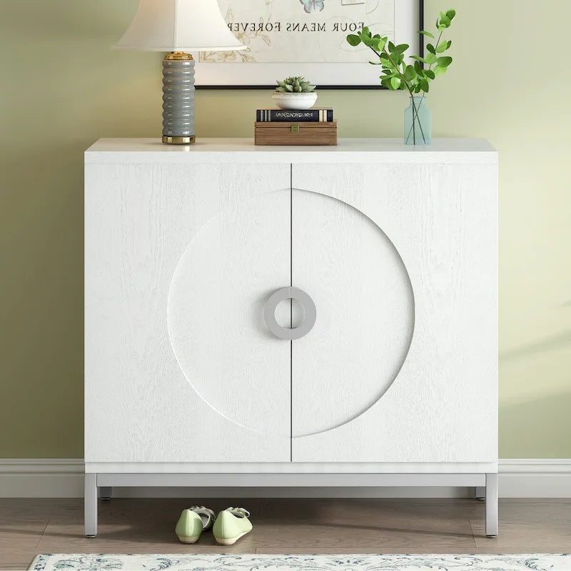 Simple Storage Cabinet Accent Cabinet
