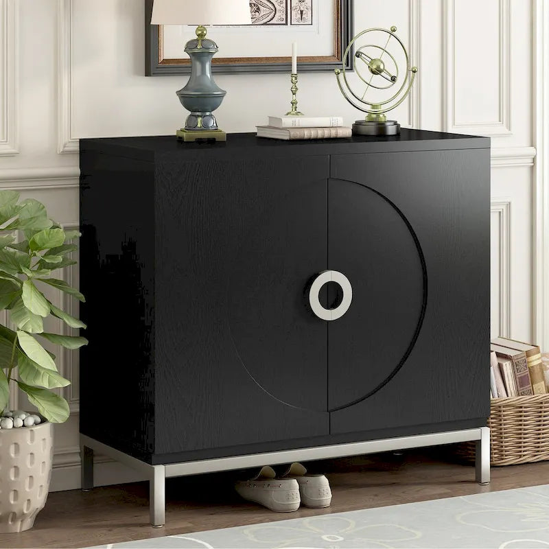 Simple Storage Cabinet Accent Cabinet