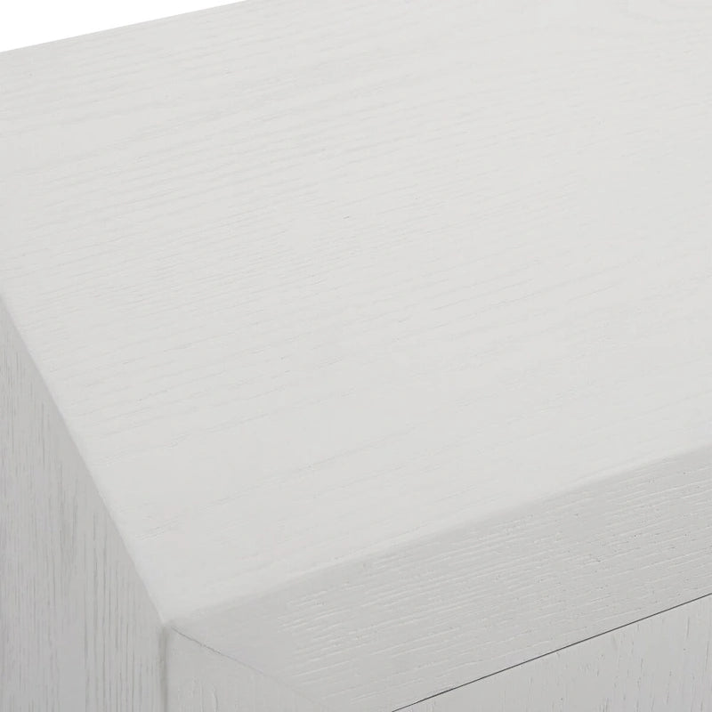 White 2-Door Cabinet - 40.25W x 34H x 13D
