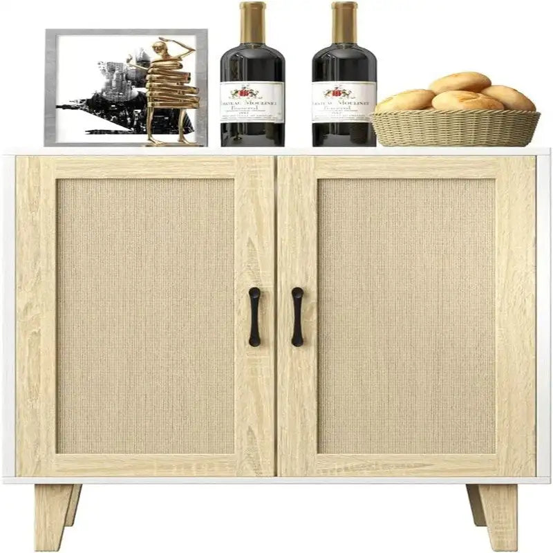 Buffet Sideboard Cabinet - 15D x 27.25W x 34.45H
