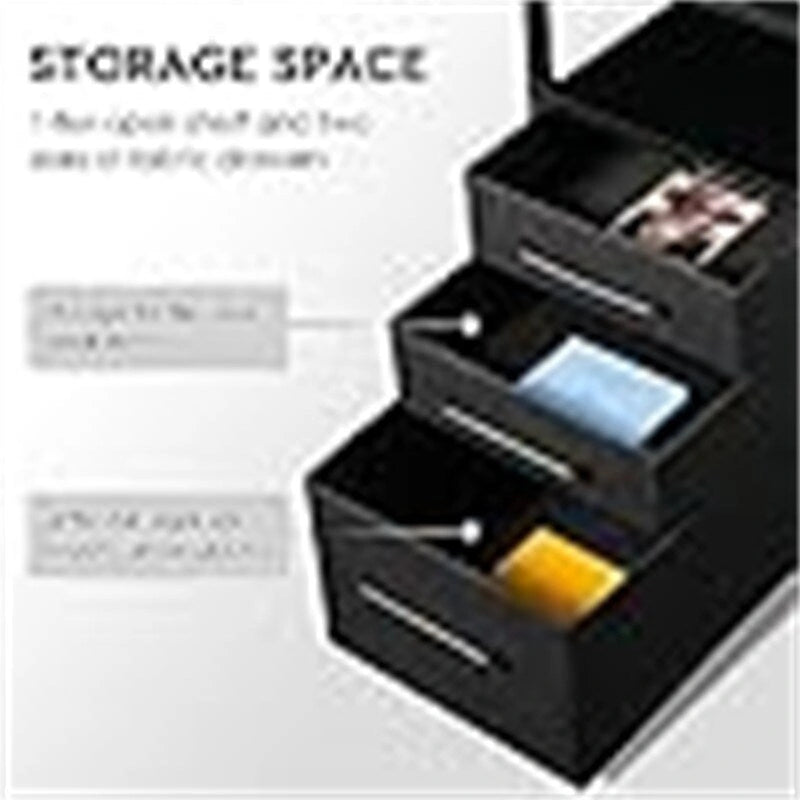 Desks with Drawers and Shelves - 21.65D x 59.06W x 29.13H