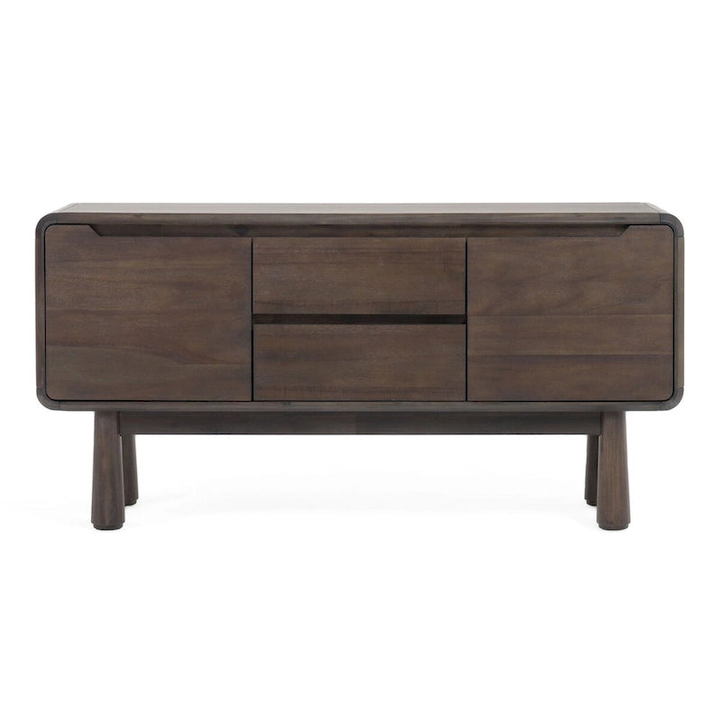Modern Dark Acacia Buffet