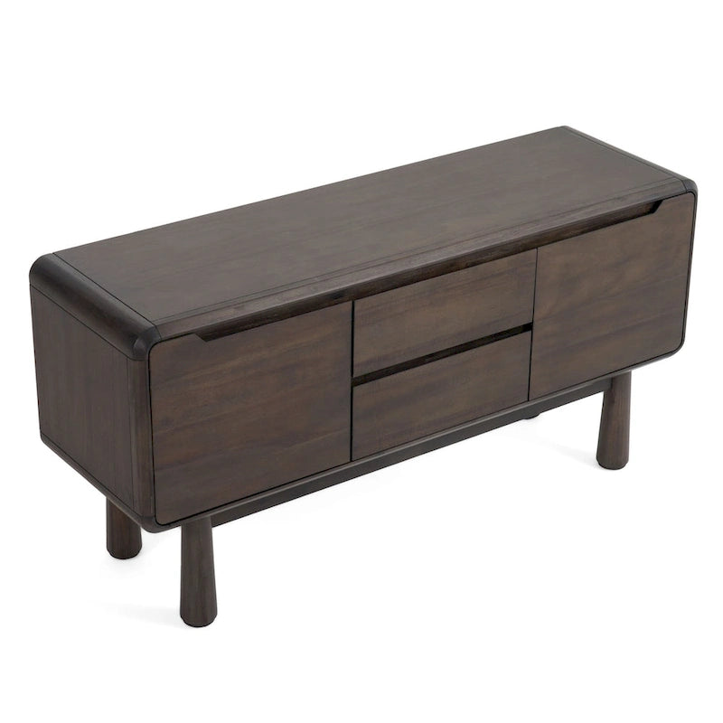 Modern Dark Acacia Buffet