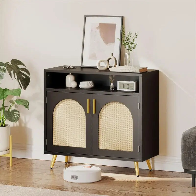 Buffet Sideboard Cabinet - 13.78D x 31.49W x 29.53H
