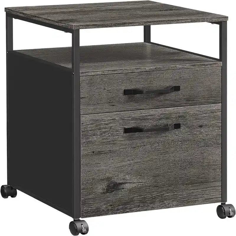 Mobile Filing Cabinet with Wheels