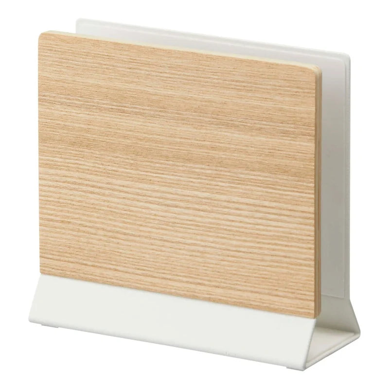 Slim Laptop Stand, Steel and Wood - L 2.44 x W 6.3 x H 5.91 inches