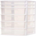 6-Drawer Plastic Home Office Bedroom