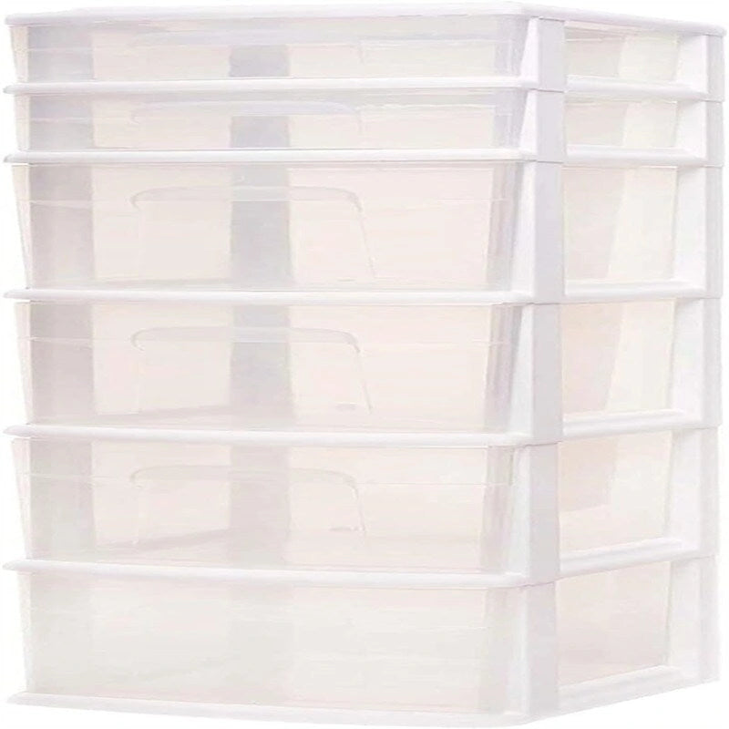 6-Drawer Plastic Home Office Bedroom
