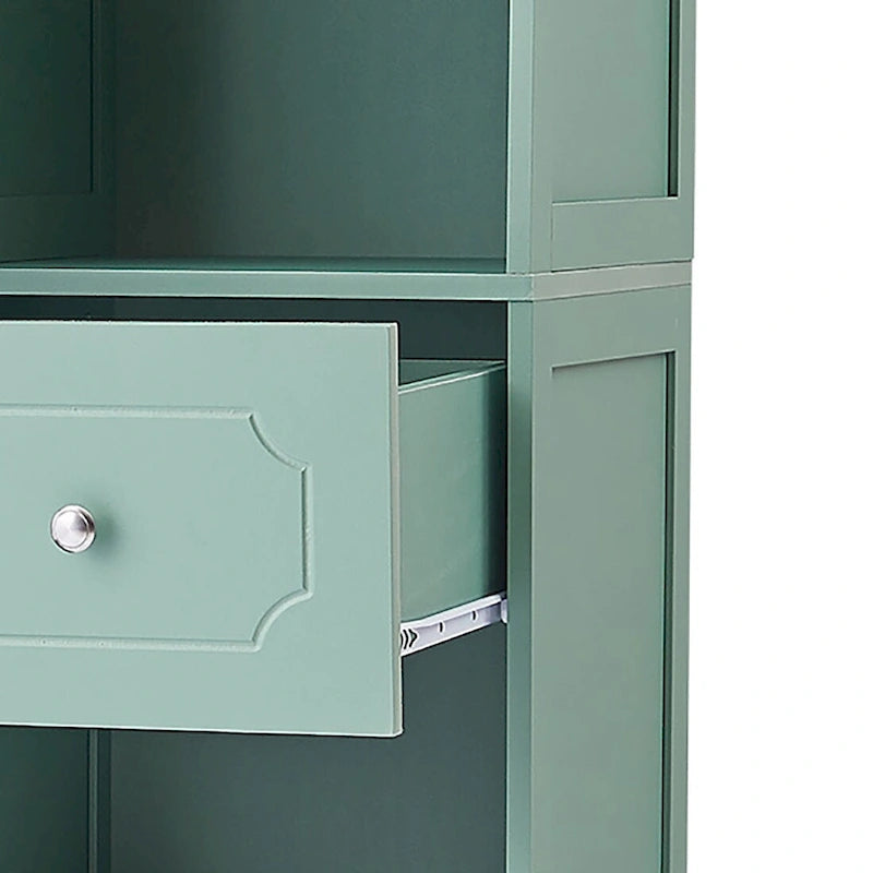 Modern Stylish Wooden Bathroom Cabinet with an Acrylic Cabinet Door Panel